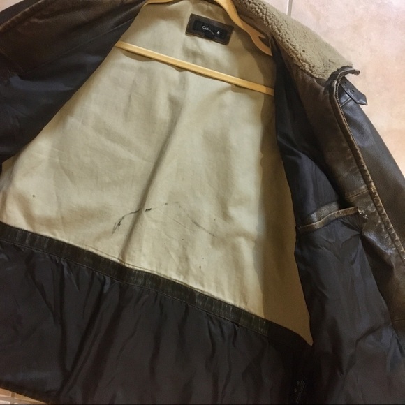 Brown Leather Jacket - Picture 8 of 10